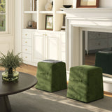 Oliver - Tapered Square Upholstered Ottoman - Furniture Home Direct