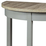 Justino - Console Table - Gray / Oak - Furniture Home Direct