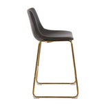 Duke - Contemporary Counter Stool (Set of 2) - Furniture Home Direct