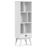 Draper - Mid Century Wide Bookcase And Storage Unit - Furniture Home Direct