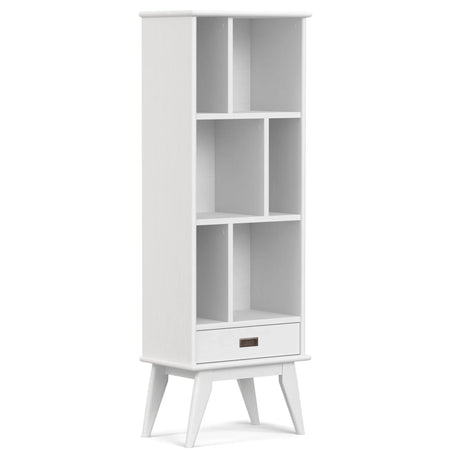 Draper - Mid Century Wide Bookcase And Storage Unit - Furniture Home Direct