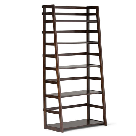 Acadian - Handcrafted Ladder Shelf Bookcase - Furniture Home Direct