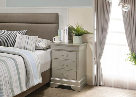 Louis Phillipe - Nightstand - Wood - Furniture Home Direct