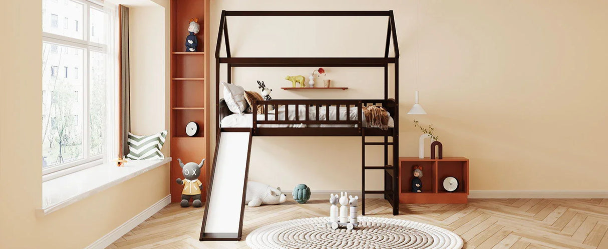Loft Bed With Slide - Furniture Home Direct