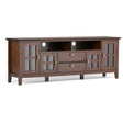 Artisan - TV Media Stand - Russet Brown - Furniture Home Direct