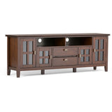 Artisan - TV Media Stand - Russet Brown - Furniture Home Direct