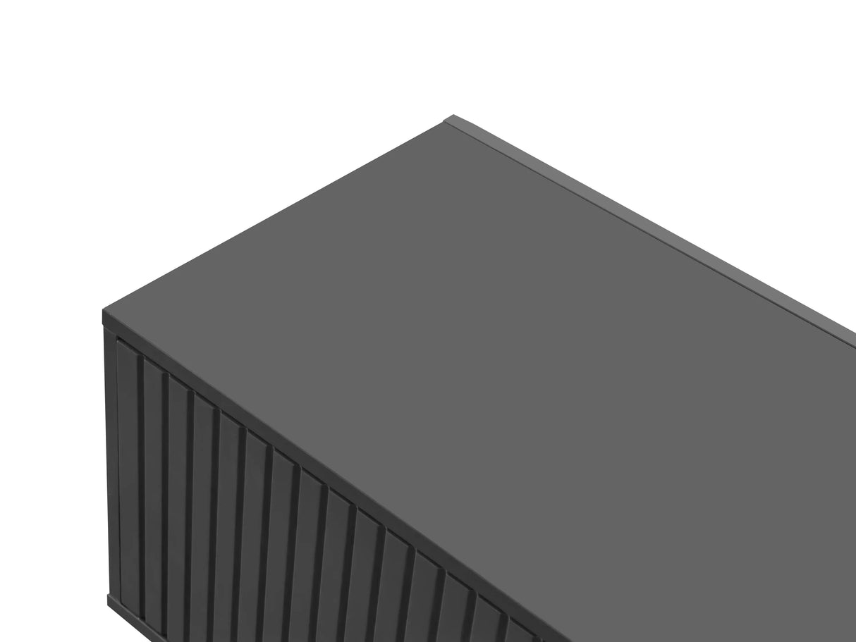 Modern Shoe Cabinet - Black - Furniture Home Direct
