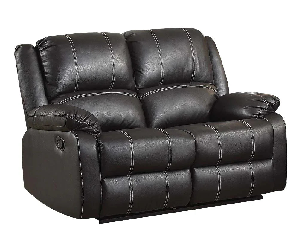 Zuriel - Synthetic Leather Recliner Loveseat - Furniture Home Direct