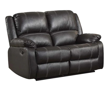 Zuriel - Synthetic Leather Recliner Loveseat - Furniture Home Direct