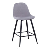 Pebble - Mid Century Casual Comfort Modern Counter Stool (Set of 2) - Furniture Home Direct
