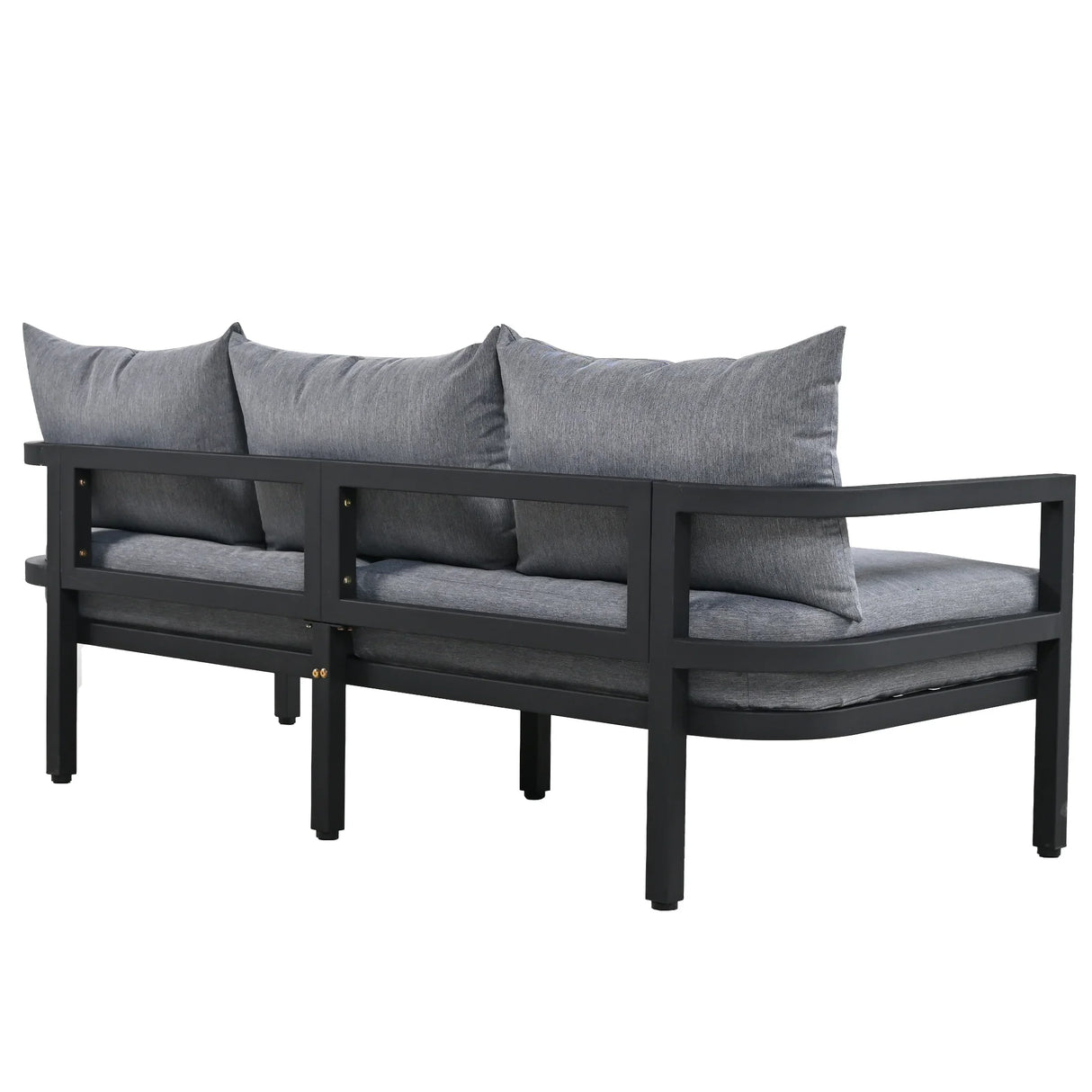 Modern Outdoor Patio Set - Gray - Furniture Home Direct