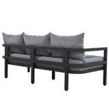 Modern Outdoor Patio Set - Gray - Furniture Home Direct