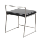 Fuji - Contemporary Stackable Dining Chair (Set of 2) - Furniture Home Direct