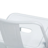 Rayne - Curved Back Metal Stool (Set of 2) - Furniture Home Direct