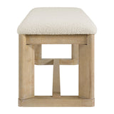 Clove - Upholstered Dining Bench - Brown - Furniture Home Direct