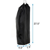 Folding Outdoor Table With Carrying Bag, Lightweight Aluminum Roll-Up Square Table For Indoor, Outdoor Camping, Picnics, Beach, Backyard, Bbq, Party, Patio - Black - Furniture Home Direct