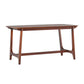 Mid-Century Modern Dining Table With Trestle Base - Furniture Home Direct