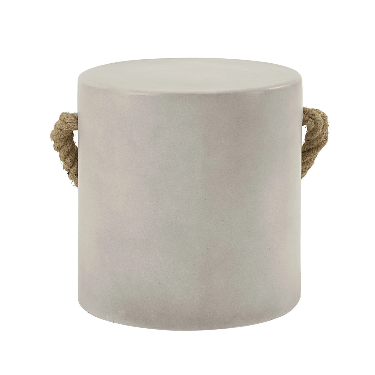 Gene - Fiber Concrete Accent Table - Gray - Furniture Home Direct