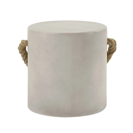 Gene - Fiber Concrete Accent Table - Gray - Furniture Home Direct