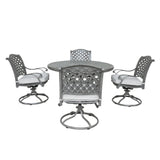 Outdoor Aluminum Dining Set With Cushion - Furniture Home Direct