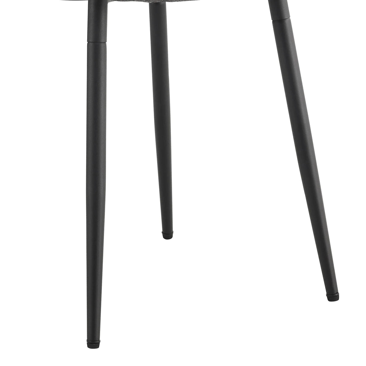 Dining Set With 8 Upholstered Chairs And Wood Table Gray - Furniture Home Direct