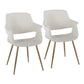 Vintage Flair - Glam / Art Deco, Chair (Set of 2) - Furniture Home Direct