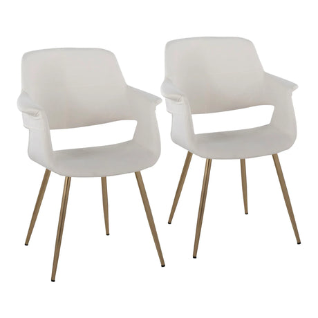 Vintage Flair - Glam / Art Deco, Chair (Set of 2) - Furniture Home Direct