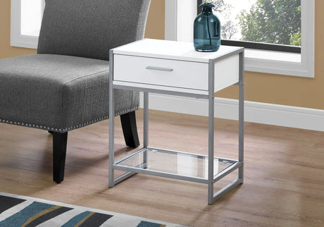 Versatile Accent Side Table, Storage Drawer - Furniture Home Direct