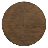 Dining Set Round Table With Four Upholstered Chairs Walnut - Furniture Home Direct