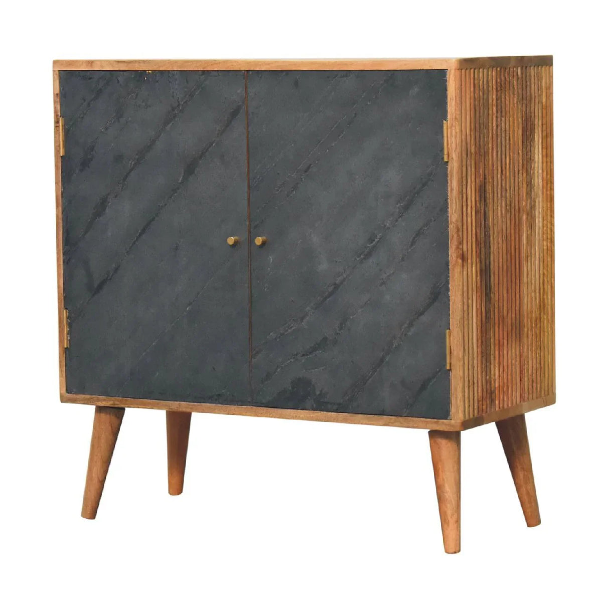 Slade - Cabinet - Stone Gray - Furniture Home Direct