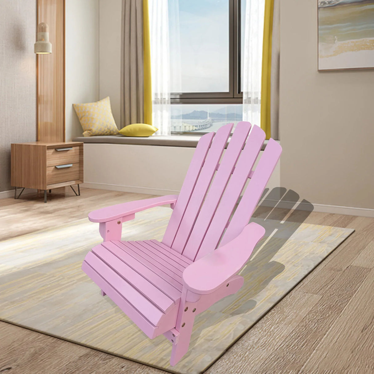 Outdoor Or Indoor Children Adirondack Chair - Furniture Home Direct