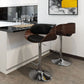 Amery - Mid Century Modern Adjustable Swivel Bar Stool - Furniture Home Direct