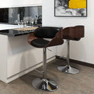 Amery - Mid Century Modern Adjustable Swivel Bar Stool - Furniture Home Direct