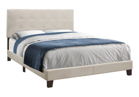 Bed, Upholstered, Frame Only, Transitional - Furniture Home Direct