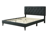 Channel Bed With USB, Elegant Design - Furniture Home Direct