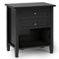 Warm Shaker - Handcrafted Bedside Table - Furniture Home Direct