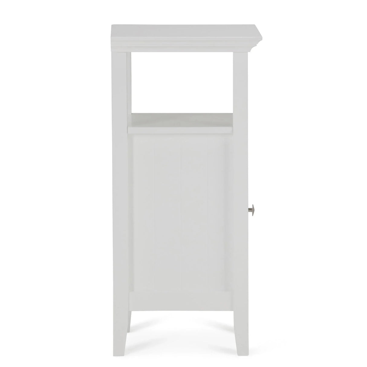 Acadian - Floor Storage Cabinet - Pure White - Furniture Home Direct