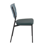 Tania - Braided Contemporary Chair (Set of 2) - Furniture Home Direct