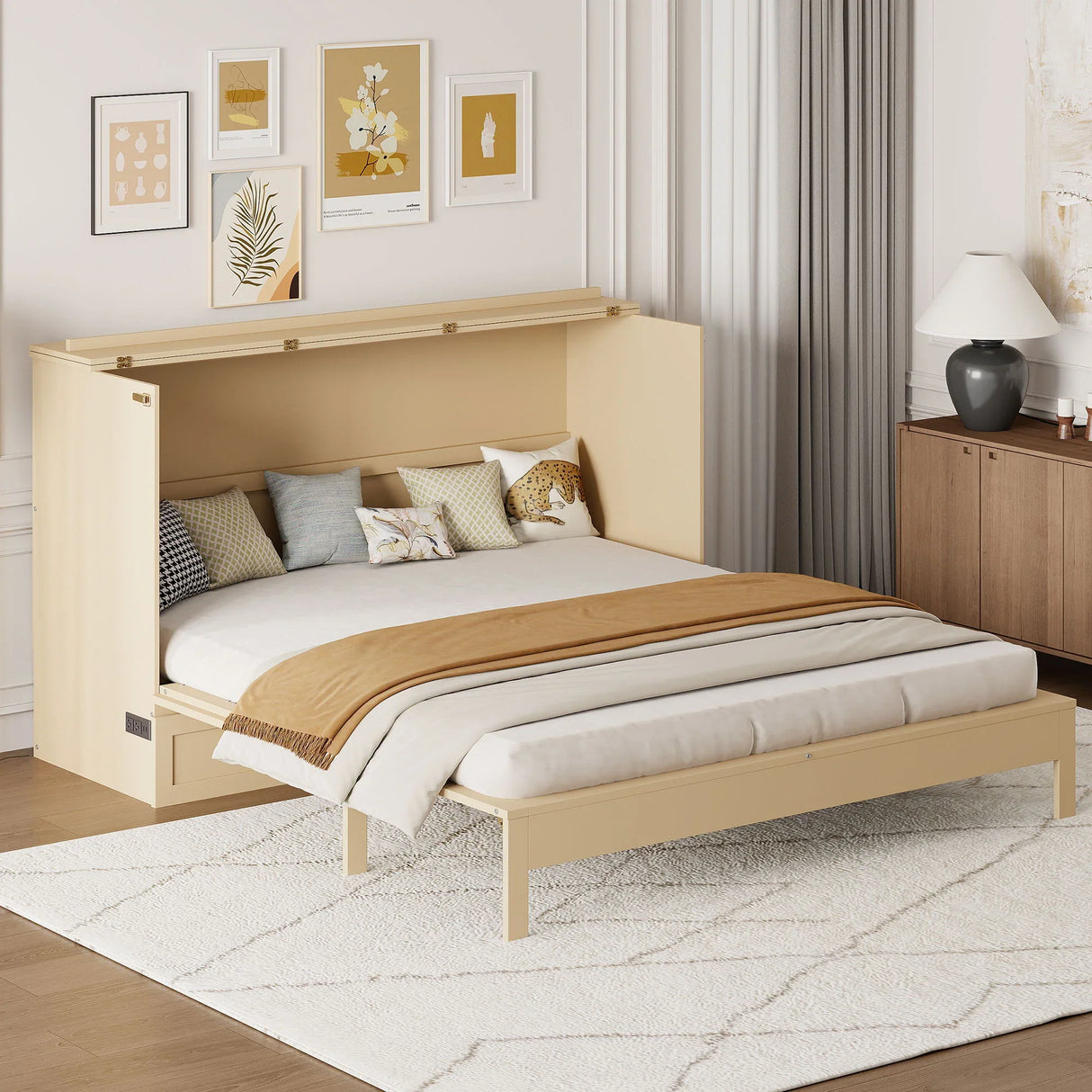 Murphy Bed With Large Drawers - Furniture Home Direct