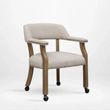 Monroe - Dining And Game Chair - Beige - Furniture Home Direct