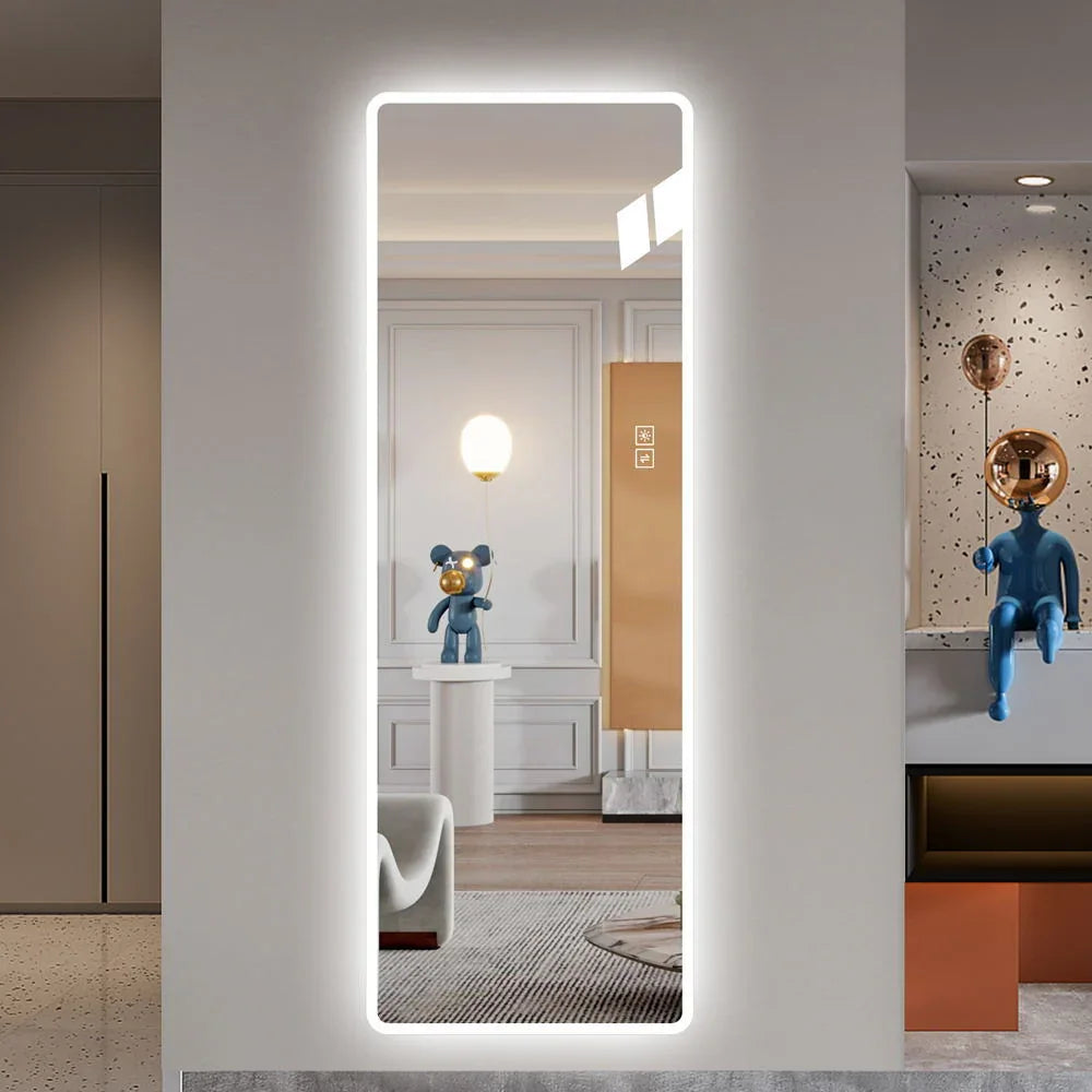 Full Length LED Mirror Wall-Mounted Mirror - Furniture Home Direct