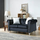 Stylish Contemporary Loveseat - Furniture Home Direct