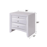 Ireland - Elegant Design Nightstand - Furniture Home Direct