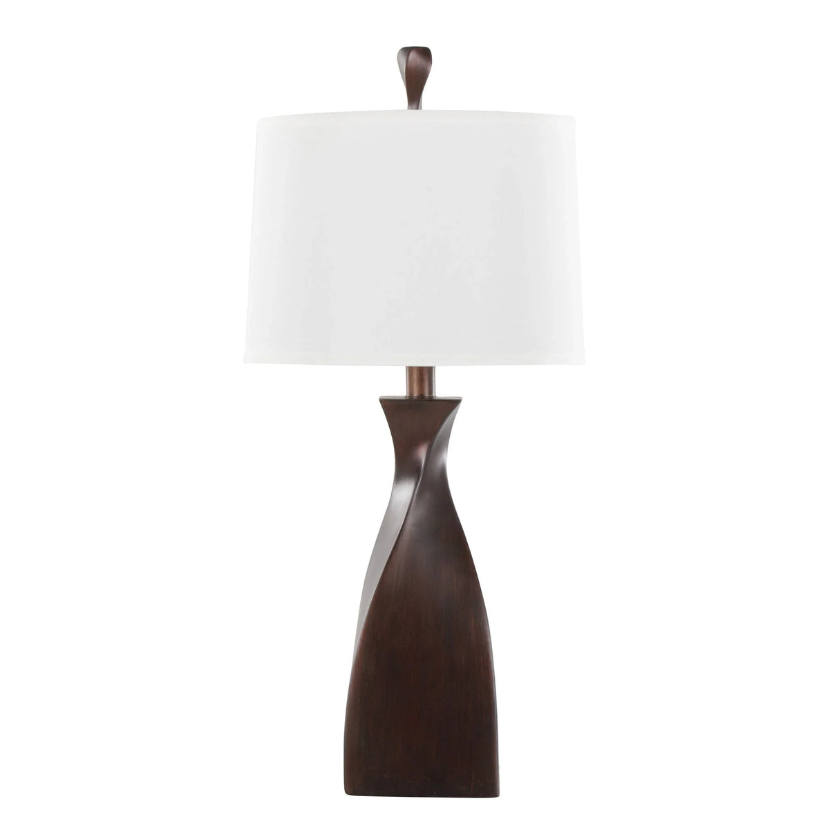 Curvo - Contemporary Polyresin Table Lamp (Set of 2) - Furniture Home Direct