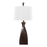 Curvo - Contemporary Polyresin Table Lamp (Set of 2) - Furniture Home Direct