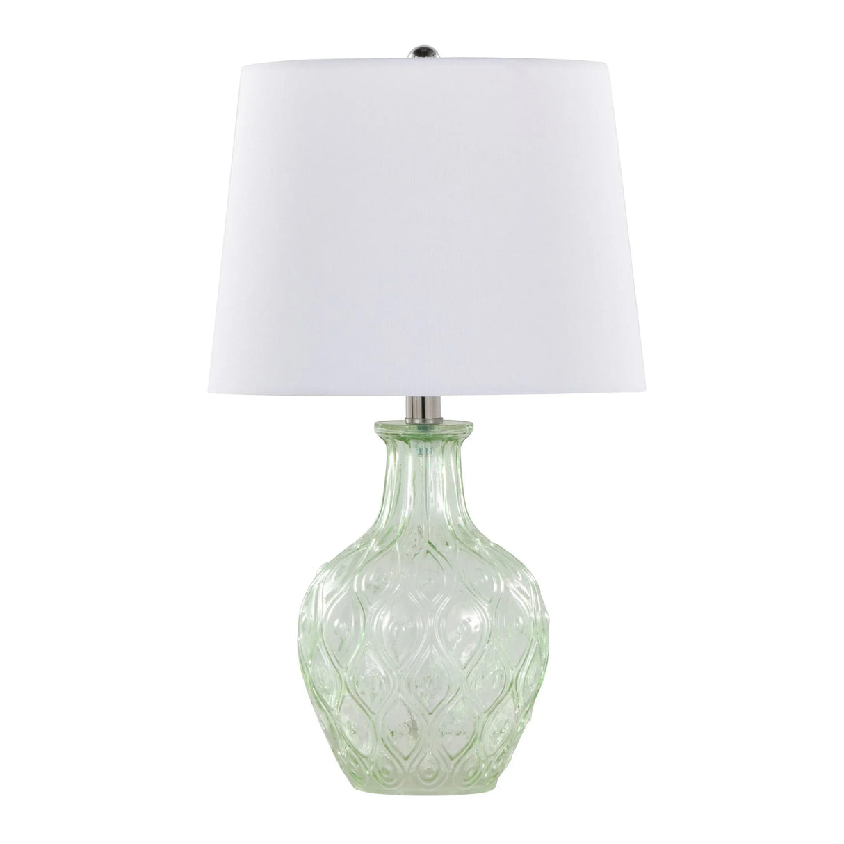 Gloria - Round Contemporary Lamp (Set of 2) - Furniture Home Direct