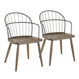 Riley - Farmhouse Office Chair - Furniture Home Direct
