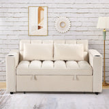 Multi Functional Sofa Bed With Cup Holder And USB Port For Living Room Or Apartments - Furniture Home Direct