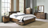 Juvanth - Rustic Bed - Furniture Home Direct