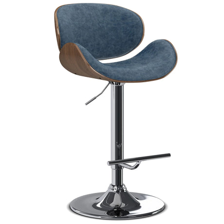 Marana - Multifunctional Handcrafted Bentwood Adjustable Swivel Bar Stool - Furniture Home Direct